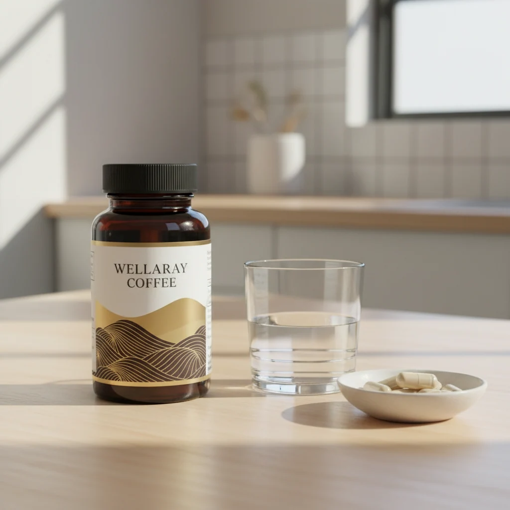 Buy Wellaray Coffee UK - box and ceramic cup on a linen surface